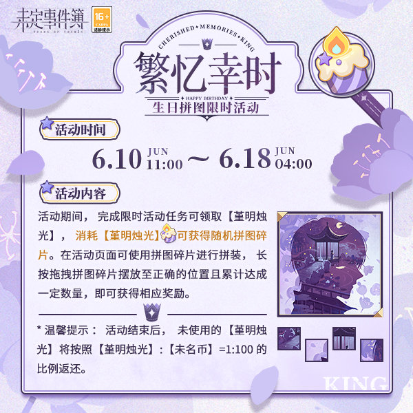未定事件簿陆景和2023生日活动预览 陆景和生日活动开启详细介绍[多图]图片4