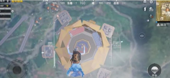 和平精英天空赛场八角笼在什么地方 天空赛场八角笼详细进入方式[多图]图片1
