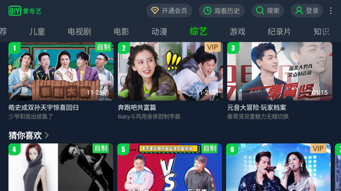 爱奇艺tv手机vip通用版