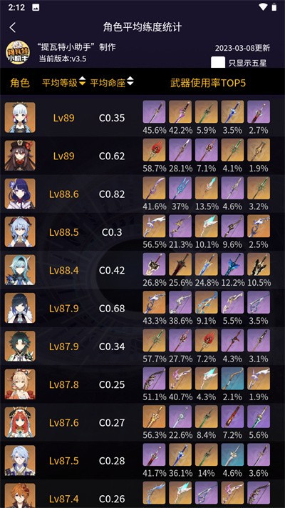 提瓦特小助手app手机版截图1