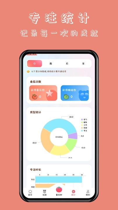 懒猫自律番茄钟截图1