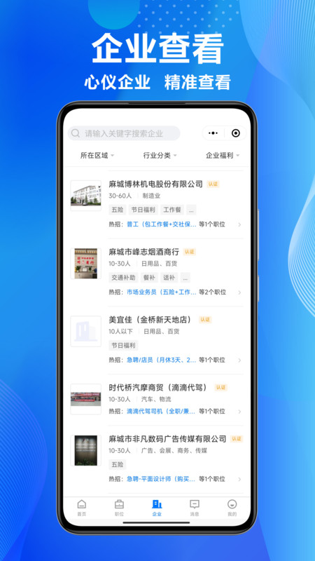 麻城信息网招聘网截图1