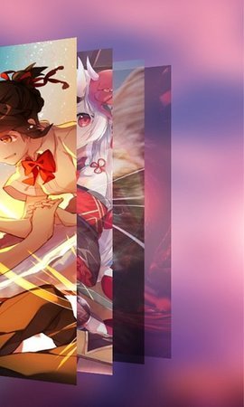 透明屏幕壁纸精灵截图1