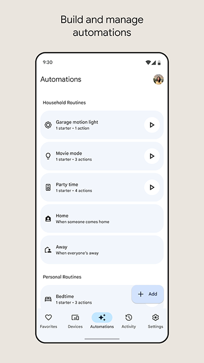 GoogleHome截图2