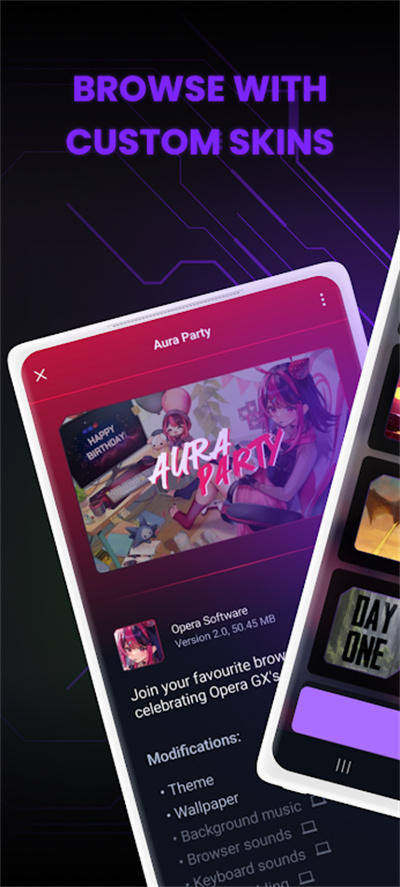 Opera gx浏览器截图2