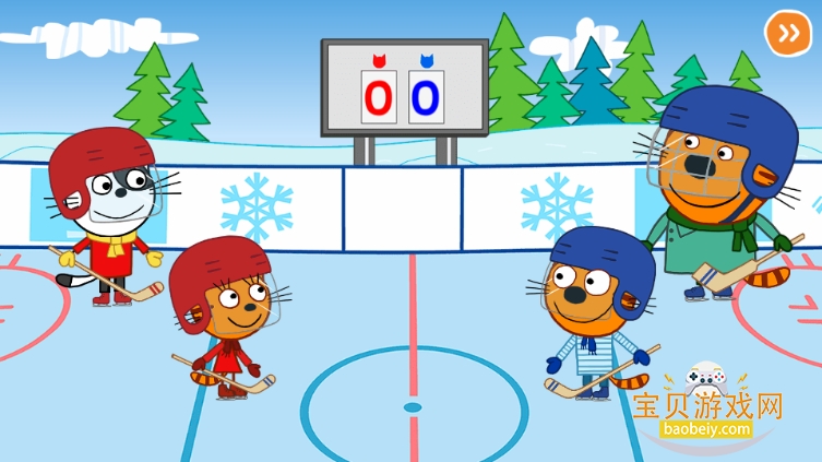 三猫冰球大作战安卓版(Three Cats Hockey Elo)