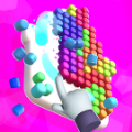 彩色刮刀3D游戏